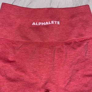 Alphalete biker shorts size Small